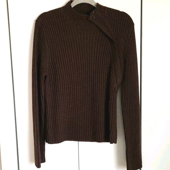 Willi Smith Sweaters - Merino Wool Mock Neck Sweater